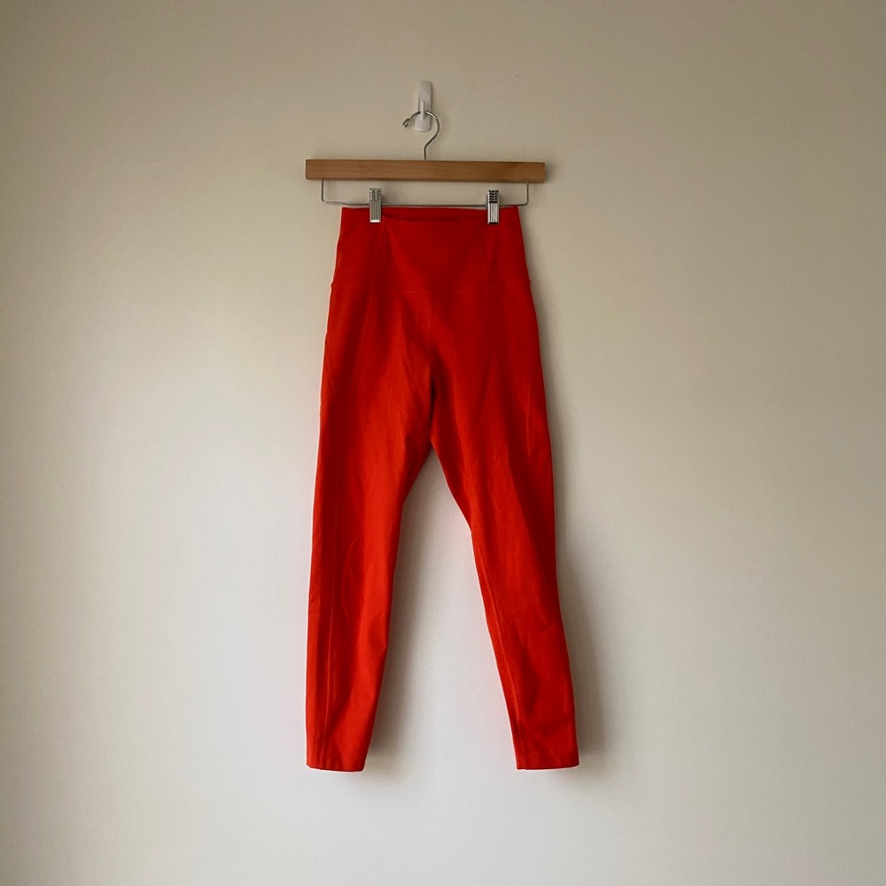 Girlfriend Collective 7/8 compression legging in Daybreak